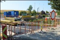 Baustelle Brücke Wenzersdorf