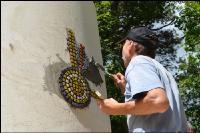Klebung Mosaik Kapelle