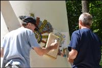 Klebung Mosaik Kapelle