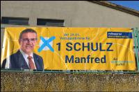 Wahlplakat Schulz Manfred