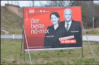Wahlplakate Landtagswahl
