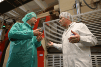 Besuch Firma Manner