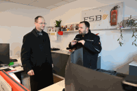 Besuch Feuerschutz Bayer