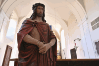 Jesu Purpurmantel Dornenkrone