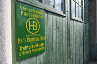Schild Verkaufsstelle Brantner