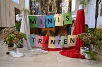 Buchstaben Ministranten