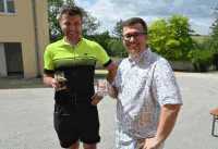 Pater Ionut und Markus 