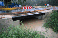 Unwetter Brücke Olgersdorf