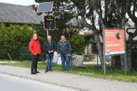 Geschwindigkeitsanzeige