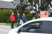 Geschwindigkeitsanzeige