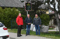 Geschwindigkeitsanzeige