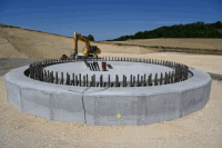 Windradbaustelle
