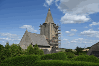 Gerüstung Kirchturm