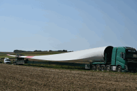 Windparkbaustelle