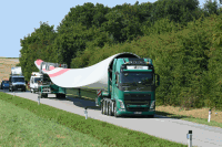 Windparkbaustelle