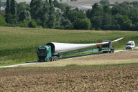 Windparkbaustelle