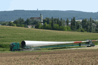 Windparkbaustelle