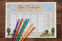 Symbolfotos Stundenplan