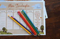 Symbolfotos Stundenplan