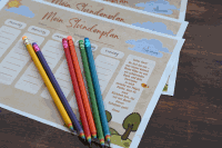 Symbolfotos Stundenplan