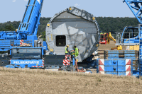 Windparkbaustelle