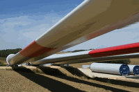Windparkbaustelle