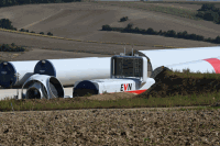 Windparkbaustelle