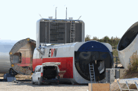 Windparkbaustelle