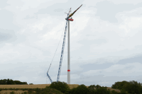 Windpark Rotorblätter