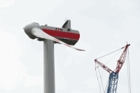 Windpark Rotorblätter
