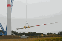 Windparkbaustelle