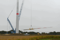 Windparkbaustelle