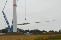 Windparkbaustelle