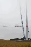 Windparkbaustelle