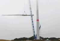 Windparkbaustelle
