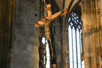 Lettnerkreuz im Stephansdom