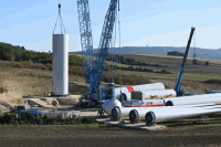 Errichtung Windpark