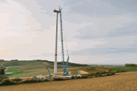 Errichtung Windpark