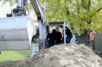 Turnovszky fährt Bagger