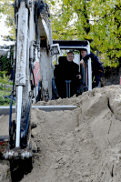 Turnovszky fährt Bagger