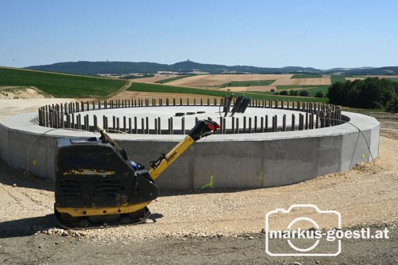 Windradbaustelle