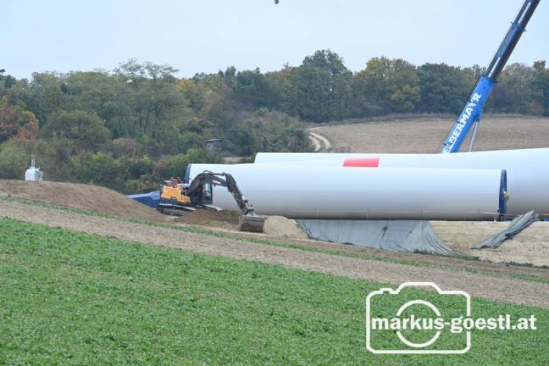 Errichtung Windpark
