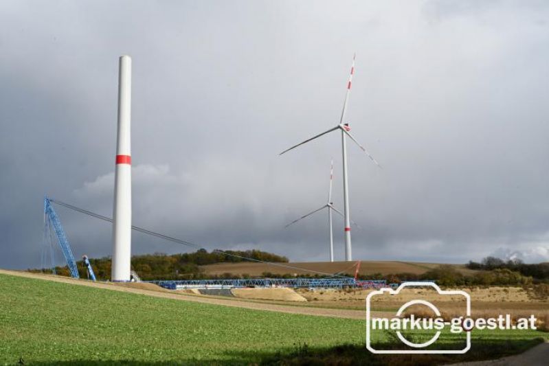 Errichtung Windpark
