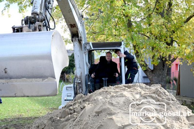Turnovszky fährt Bagger