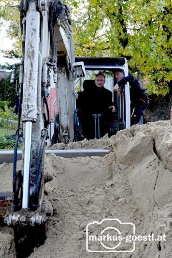 Turnovszky fährt Bagger