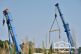 Windparkbaustelle