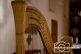 Harfe in der Kirche