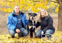 Manuela Michael mit Hund