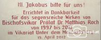 Gedenkttafel Marterl