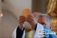 Eucharisiefeier Hostie